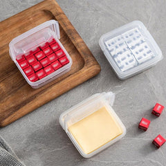 Butter Cheese Storage Box Refrigerator Transparent Container Kitchen Accessories