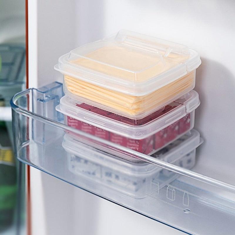 Butter Cheese Storage Box Refrigerator Transparent Container Kitchen Accessories