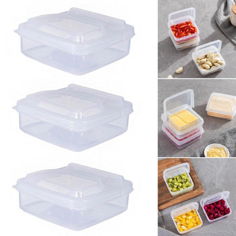 Butter Cheese Storage Box Refrigerator Transparent Container Kitchen Accessories