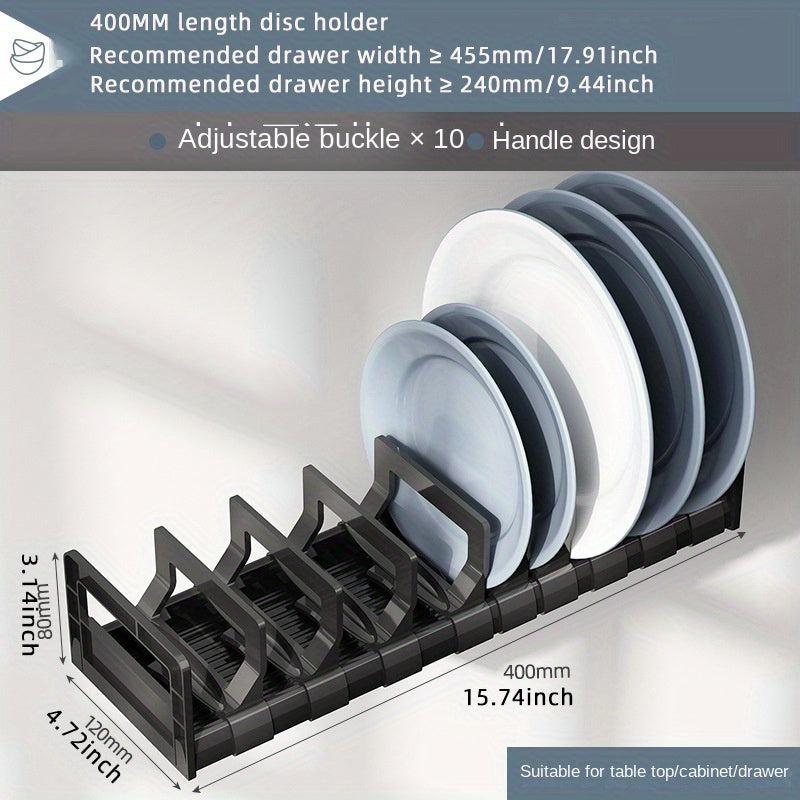 Aluminum Kitchen Bowl Holder Dish Rack