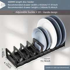Aluminum Kitchen Bowl Holder Dish Rack