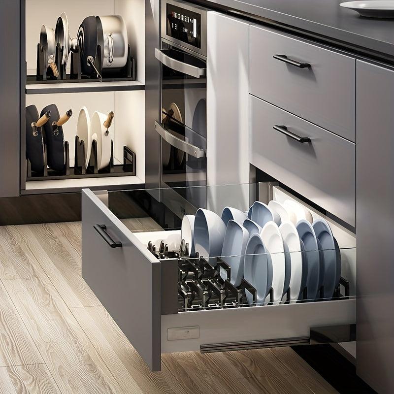 Aluminum Kitchen Bowl Holder Dish Rack