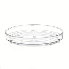2pcs Lazy Susan Cabinet Organizer 9 25'' 10 6 Clear Plastic Turntable