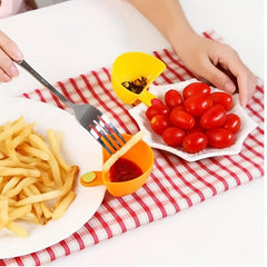 4 Pcs Dip Clip Bowl Plate Holder Assorted Dip Clips Kit