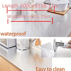 Waterproof Kitchen Splash-Proof Board Stickers for Countertop Drawer Shelf Decor