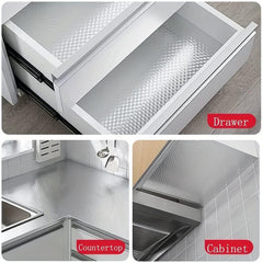 Waterproof Kitchen Splash-Proof Board Stickers for Countertop Drawer Shelf Decor