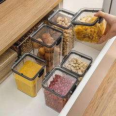 Clear Airtight Food Storage Containers With Lids