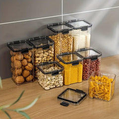 Clear Airtight Food Storage Containers With Lids