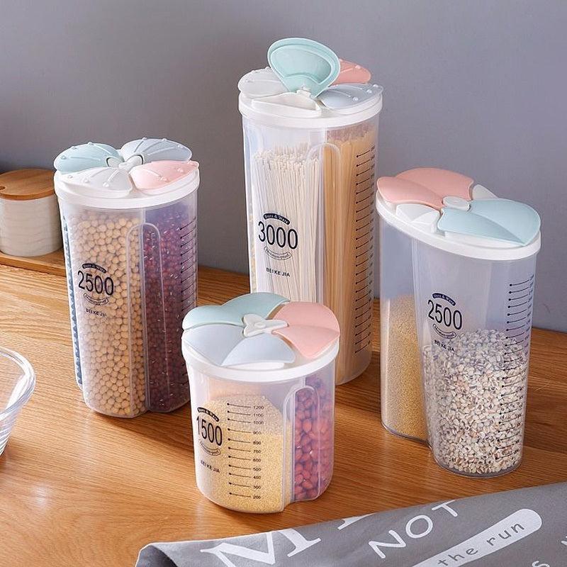 Airtight Square Food Storage Container Keeps Food Fresh