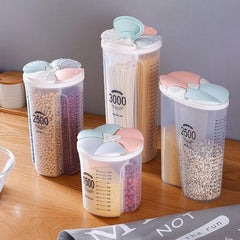 Airtight Square Food Storage Container Keeps Food Fresh