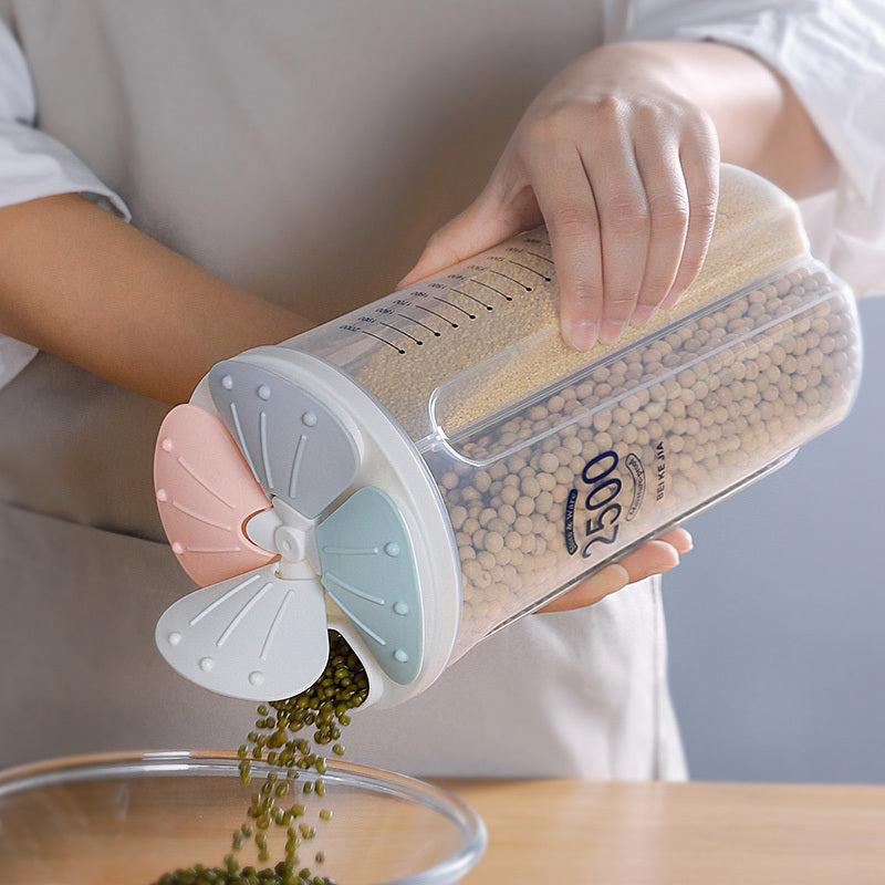 Airtight Square Food Storage Container Keeps Food Fresh