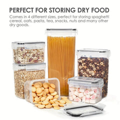 4pcs Food Storage Containers Set With Lids BPA Kitchen Storage Containers