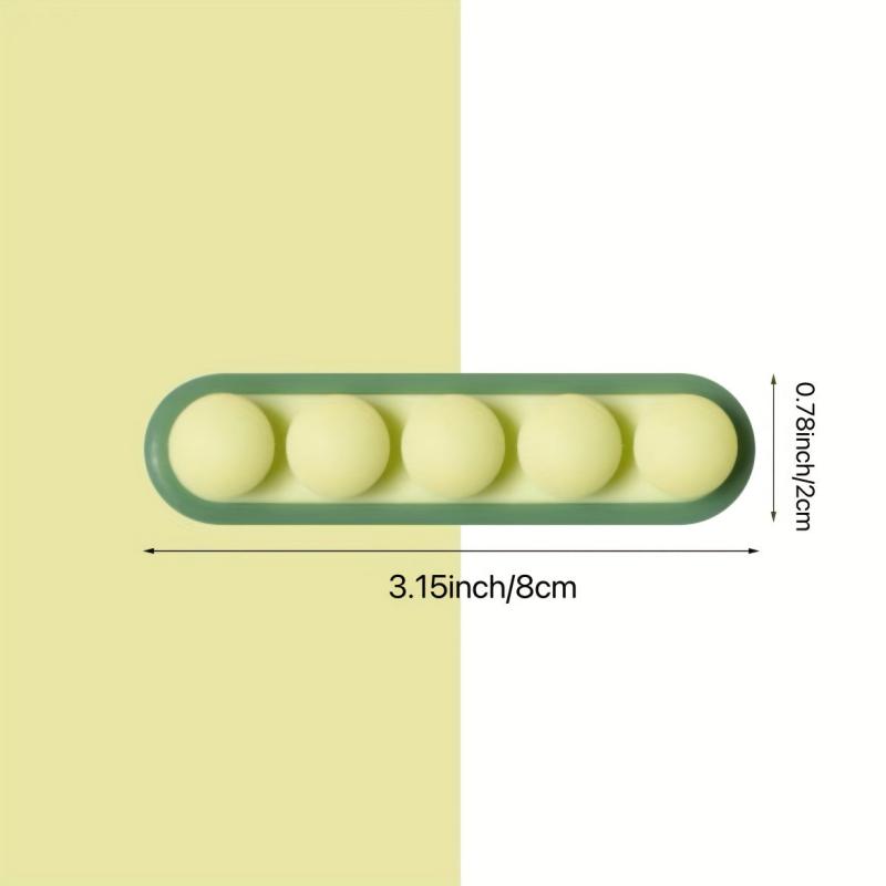 Silicone Cable Organizer: Self-Adhesive Desktop Data Cable Winder