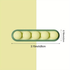 Silicone Cable Organizer: Self-Adhesive Desktop Data Cable Winder