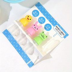 4pcs Carrot Mini Sauce Bottle Japanese Style Salad Tomato Dispensing Bottle