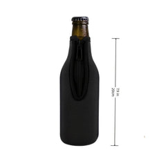 Neoprene Beer Bottle Insulator Sleeve 4/12 Pack Zip-up Jackets Cold Hands Warm