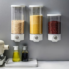 1pc Wall-mounted Cereal Storage Box Moisture-proof Jar
