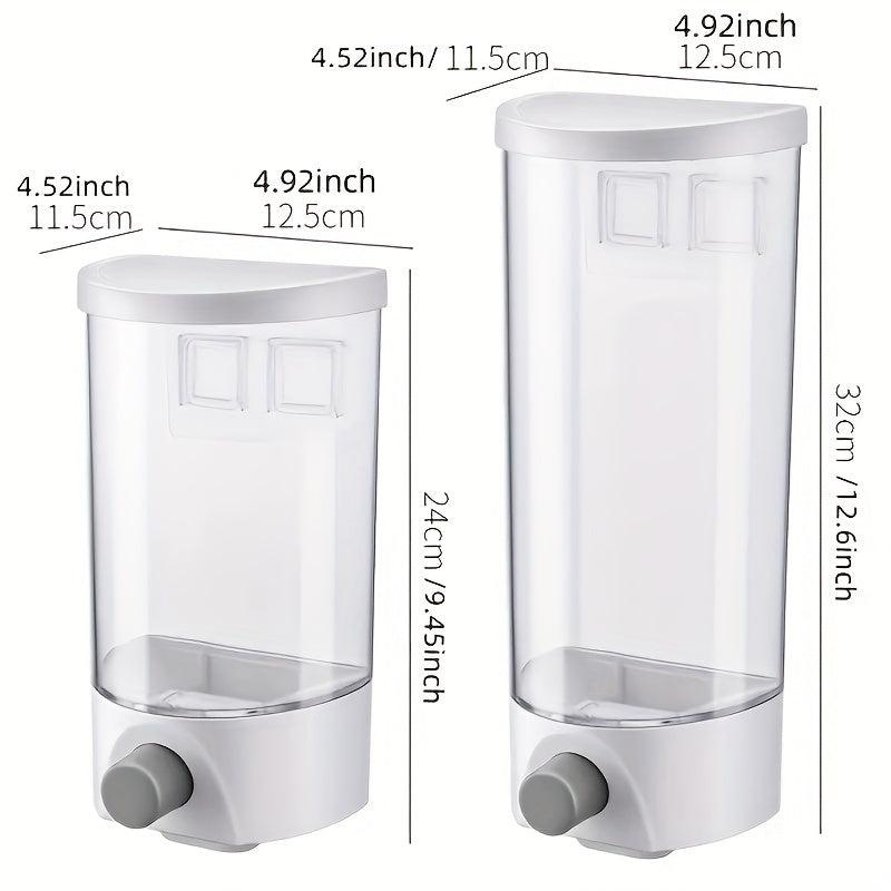 1pc Wall-mounted Cereal Storage Box Moisture-proof Jar