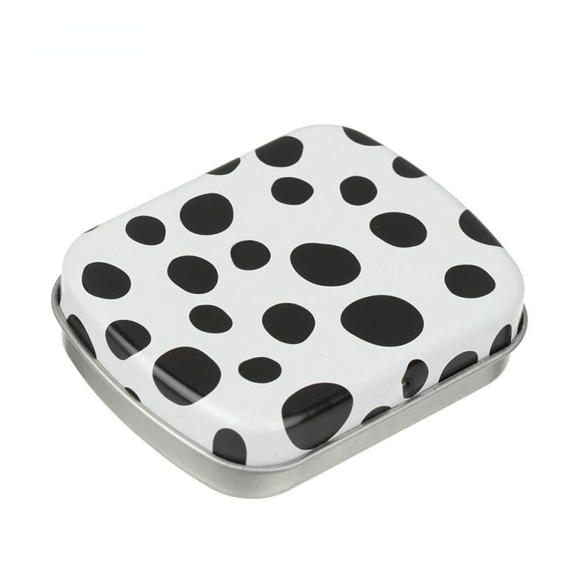 Mini Tin Box Storage Container with Lid