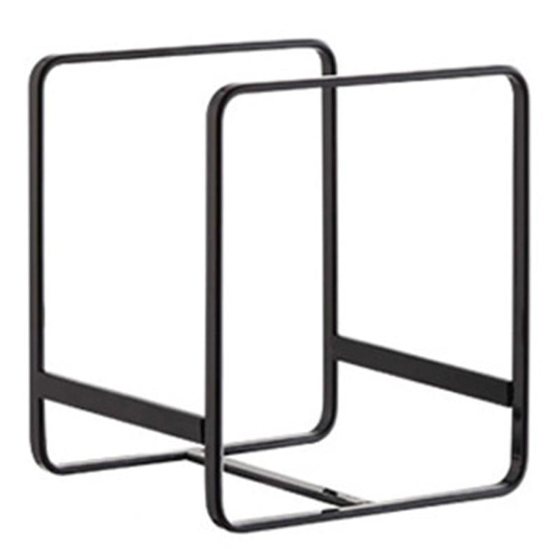 Japanese Metal Plate Dish Storage Rack for Countertop & Cabinet