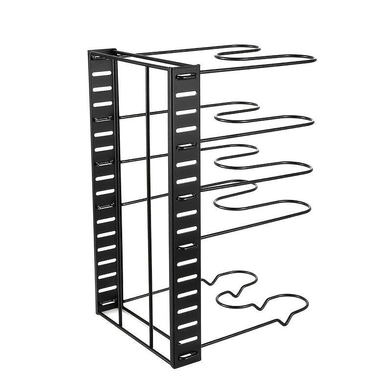 Heavy Duty Pot Pan Storage Rack Adjustable Kitchen Organizer
