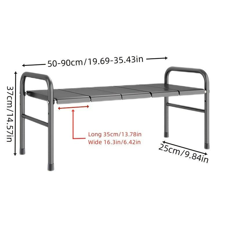 Expandable Under Sink Kitchen Rack with Removable Panels