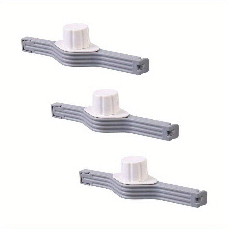3 Pcs Seasoning Sealing Clips Home Standing Milk Powder And Salt Clip