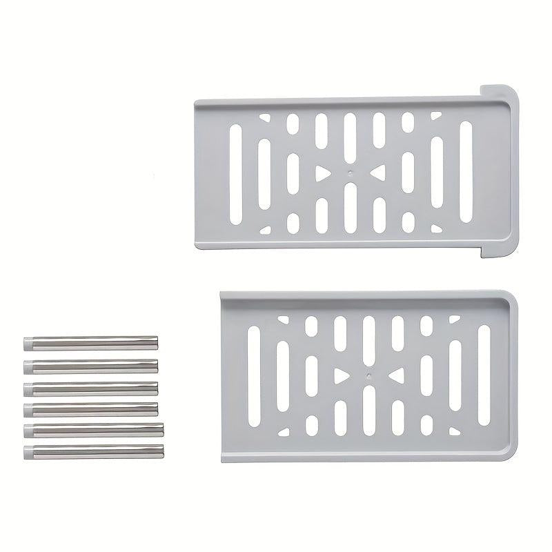 Stainless Steel Shoe Rack Cabinet Organizer Space Saving Wardrobe Shelves
