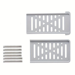 Stainless Steel Shoe Rack Cabinet Organizer Space Saving Wardrobe Shelves