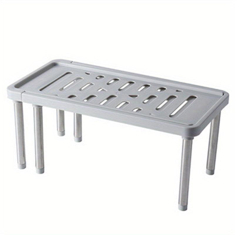 Stainless Steel Shoe Rack Cabinet Organizer Space Saving Wardrobe Shelves
