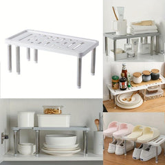 Stainless Steel Shoe Rack Cabinet Organizer Space Saving Wardrobe Shelves