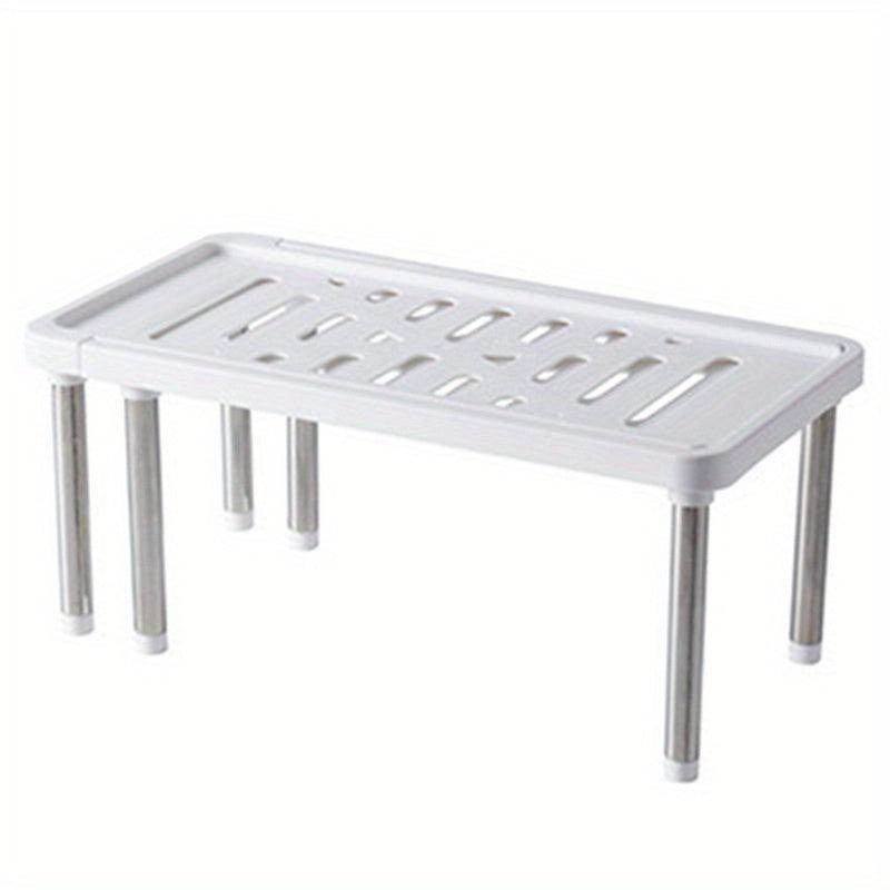 Stainless Steel Shoe Rack Cabinet Organizer Space Saving Wardrobe Shelves