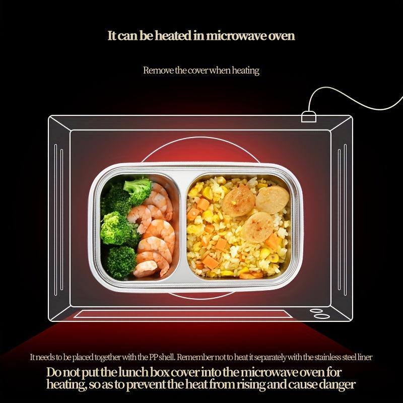 Leakproof Stainless Steel Bento Box for Adults and Teens