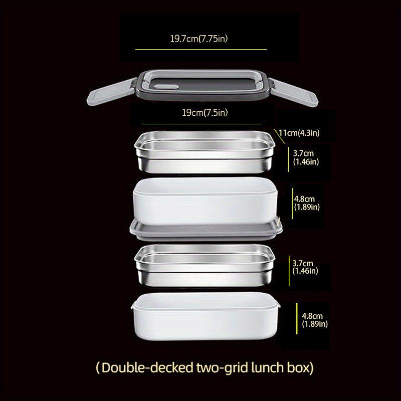 Leakproof Stainless Steel Bento Box for Adults and Teens