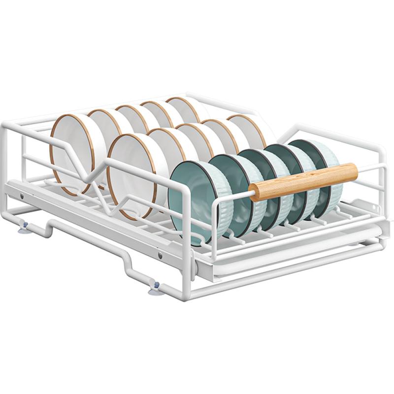 Kitchen Cabinet Sliding Pull Out Drawers Heavy Duty Metal Wire Basket Organ
