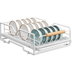Kitchen Cabinet Sliding Pull Out Drawers Heavy Duty Metal Wire Basket Organ
