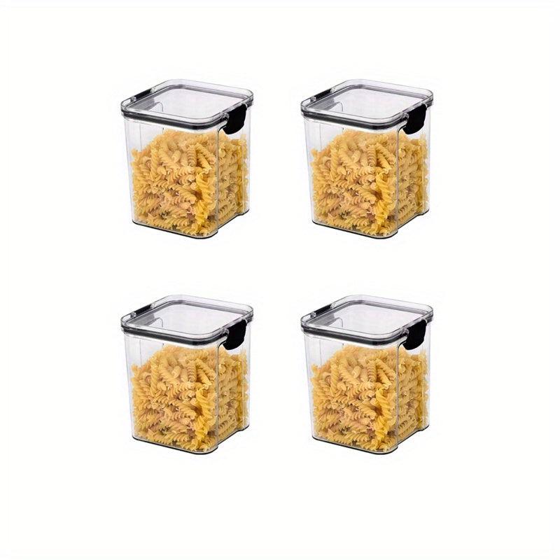 4pcs Food Sealed Jars With Lids Moisture-proof Insect-proof