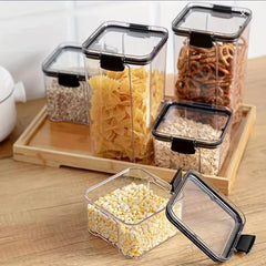 4pcs Food Sealed Jars With Lids Moisture-proof Insect-proof