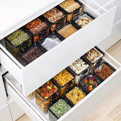 4pcs Food Sealed Jars With Lids Moisture-proof Insect-proof