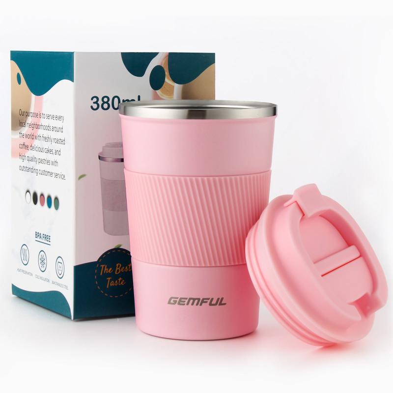 Stainless Steel Travel Mug, Vacuum Insulated Coffee Cup 9oz