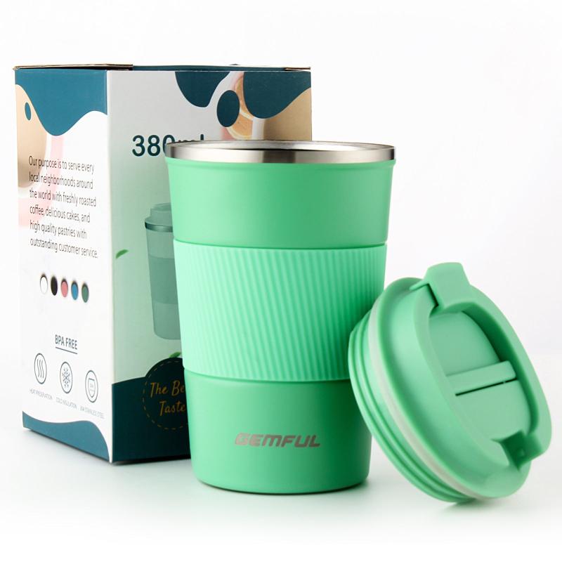 Stainless Steel Travel Mug, Vacuum Insulated Coffee Cup 9oz