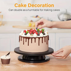 27.94cm Spinning Cake Turntable Lightweight Holder For Painting Turntable