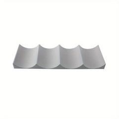 Red Wine Storage Rack Modern Wave Shape Anti Slip Fridge Shelf Wine Rack