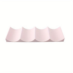 Red Wine Storage Rack Modern Wave Shape Anti Slip Fridge Shelf Wine Rack