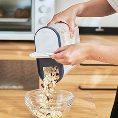 Clear Airtight Food Storage Containers with Lids, Set of 2