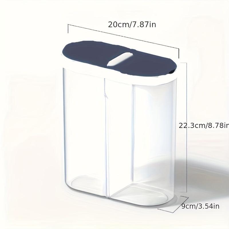 Clear Airtight Food Storage Containers with Lids, Set of 2