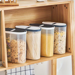 Clear Airtight Food Storage Containers with Lids, Set of 2