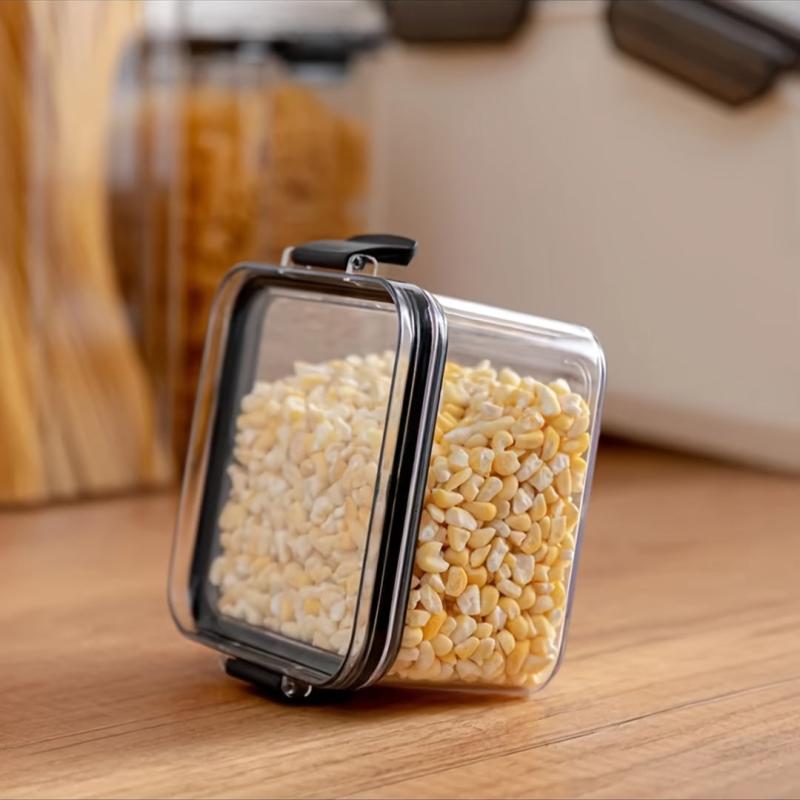 3pcs Sealed Food Storage Jar, Moisture & Insect proof Fresh keeping Box