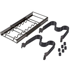 Expandable Pot and Pan Organizer Rack with Adjustable Dividers