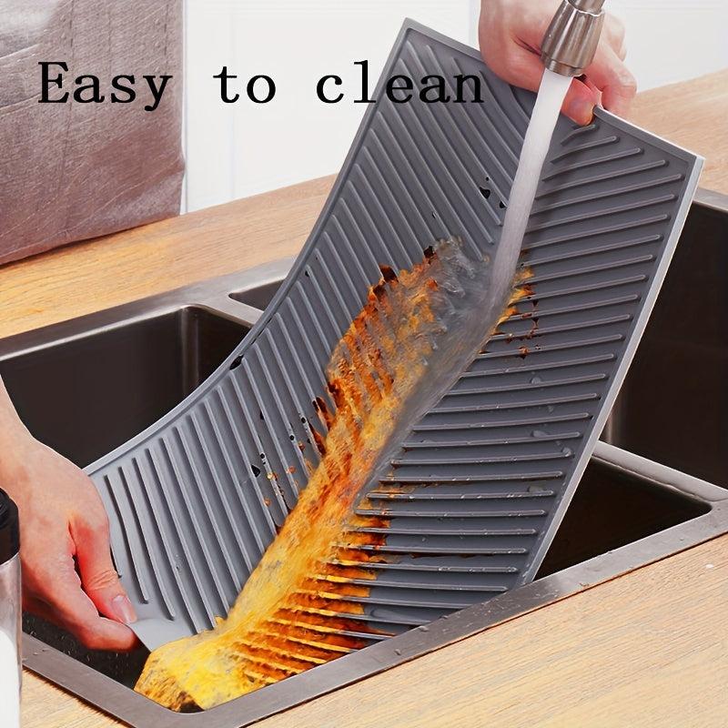 Large Silicone Draining Board Mat Heat Resistant Dishwasher Safe